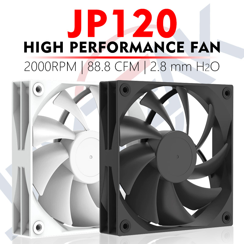 Pc Gaming Liquid - JUMPEAK JP120 ventilador de 120mm 2000RPM