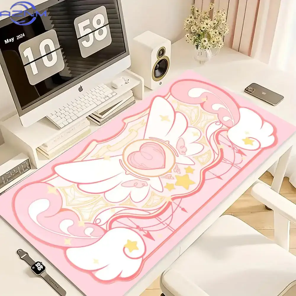 Pc Gaming Pink - Alfombrilla de ratón grande con diseño