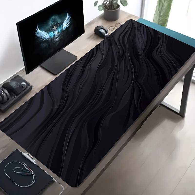 Pc Gaming Liquid - Alfombrilla de Ratón para Juegos Black