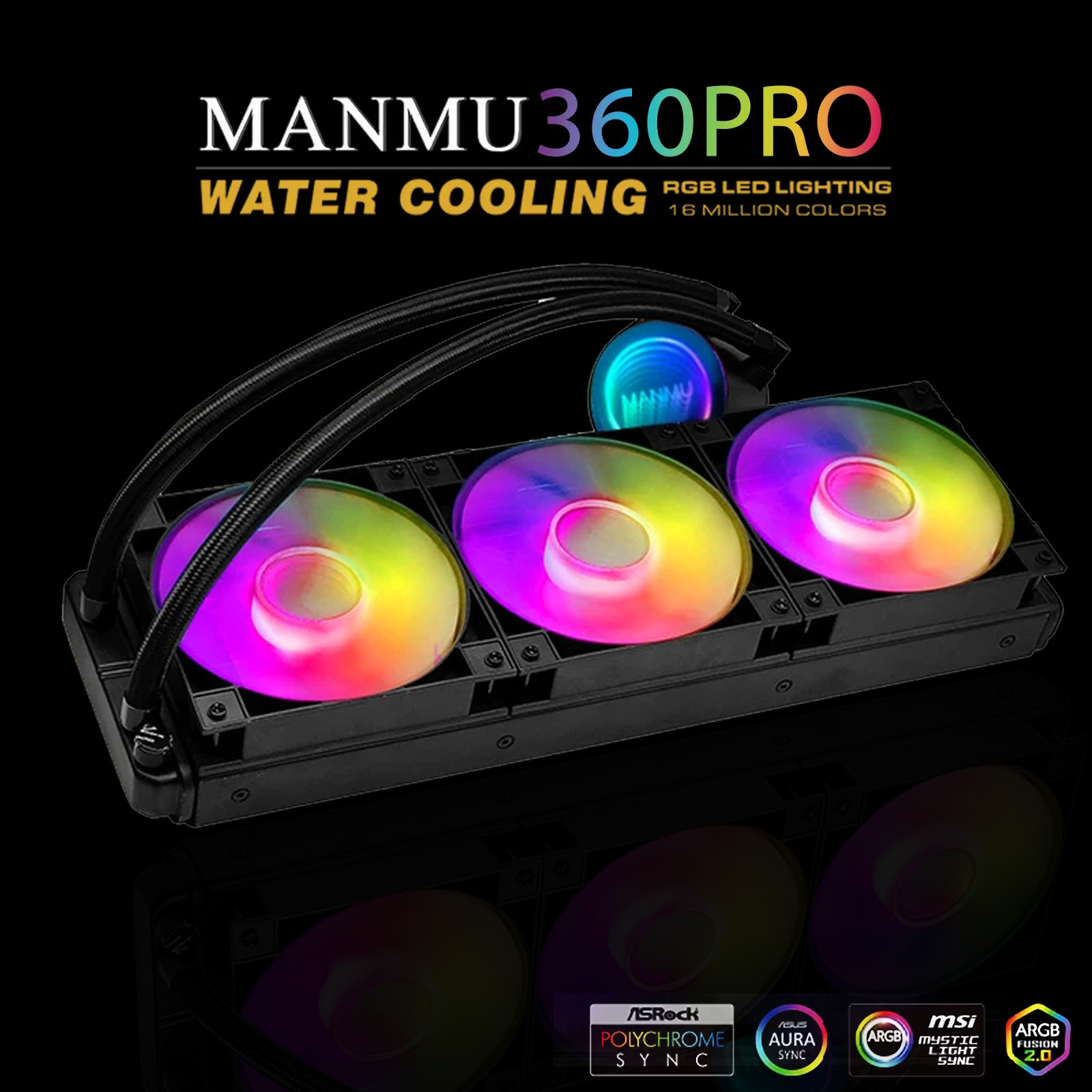 Pc Water Cooling - Enfriador de agua para CPU MANMU
