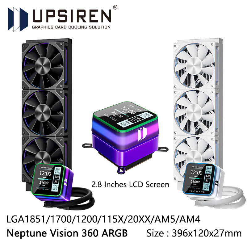 Pc Gaming Liquid - Radiador de refrigeración por agua todo