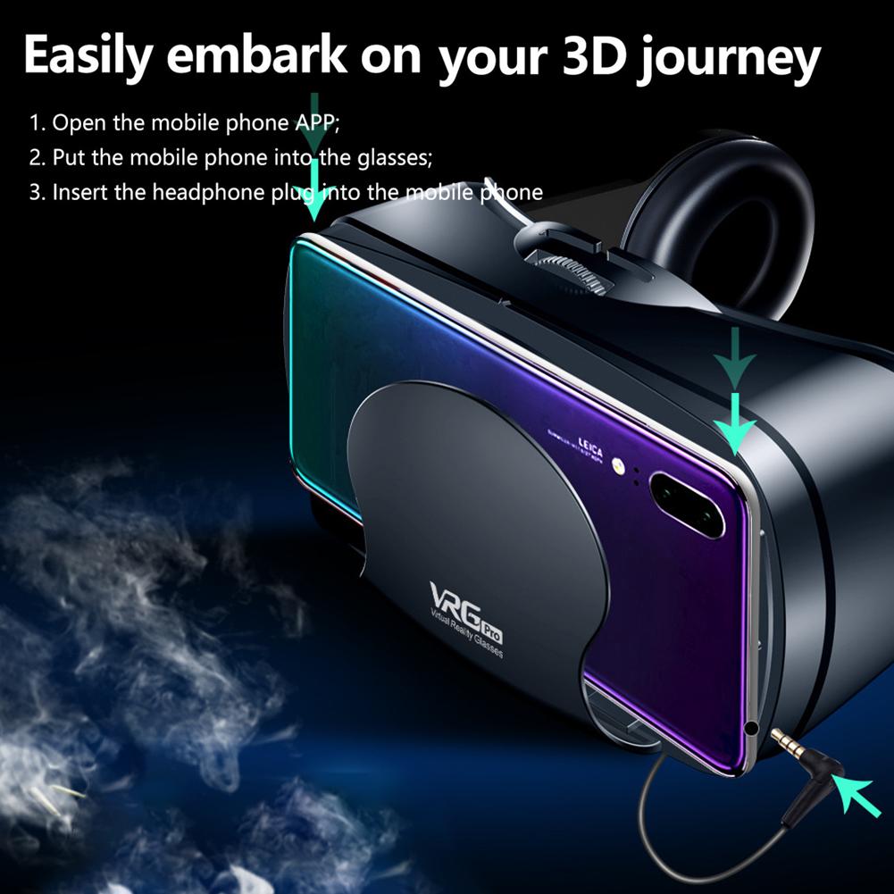VRG Pro 3D gafas de realidad V - Vr Headset Pc reseña y precio
