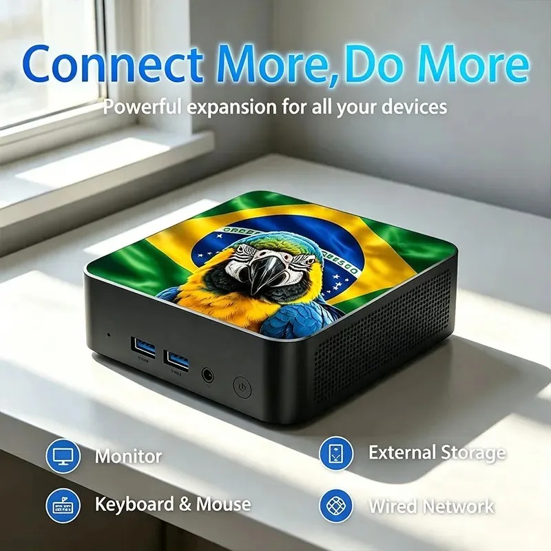 Mini PC con Bandera de México  - Pc Gaming Intel reseña y precio