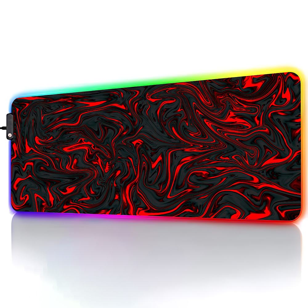 Alfombrilla de Ratón RGB, Alfo - Pc Gaming Liquid reseña y precio