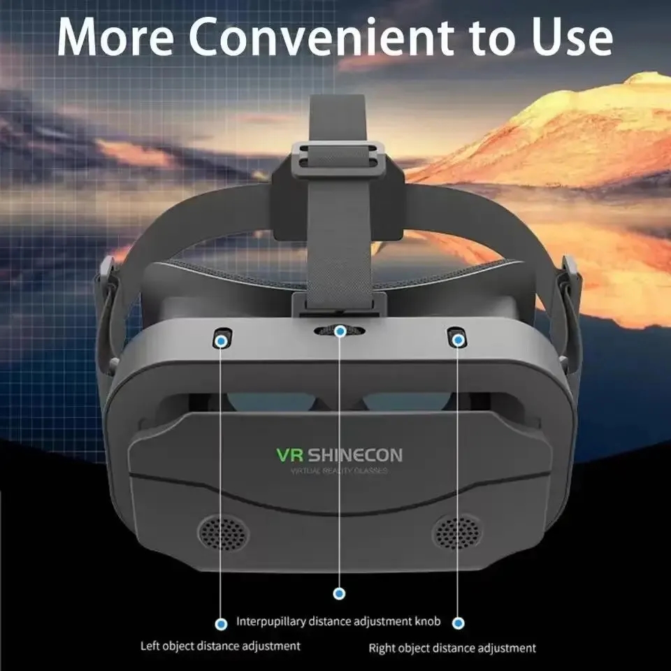 Gafas VR 3D, auriculares de re - Vr Headset Pc reseña y precio