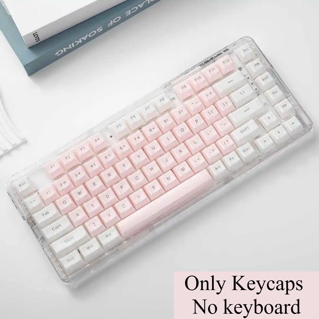 Teclas Transparentes de Crista - Pc Gaming Pink reseña y precio