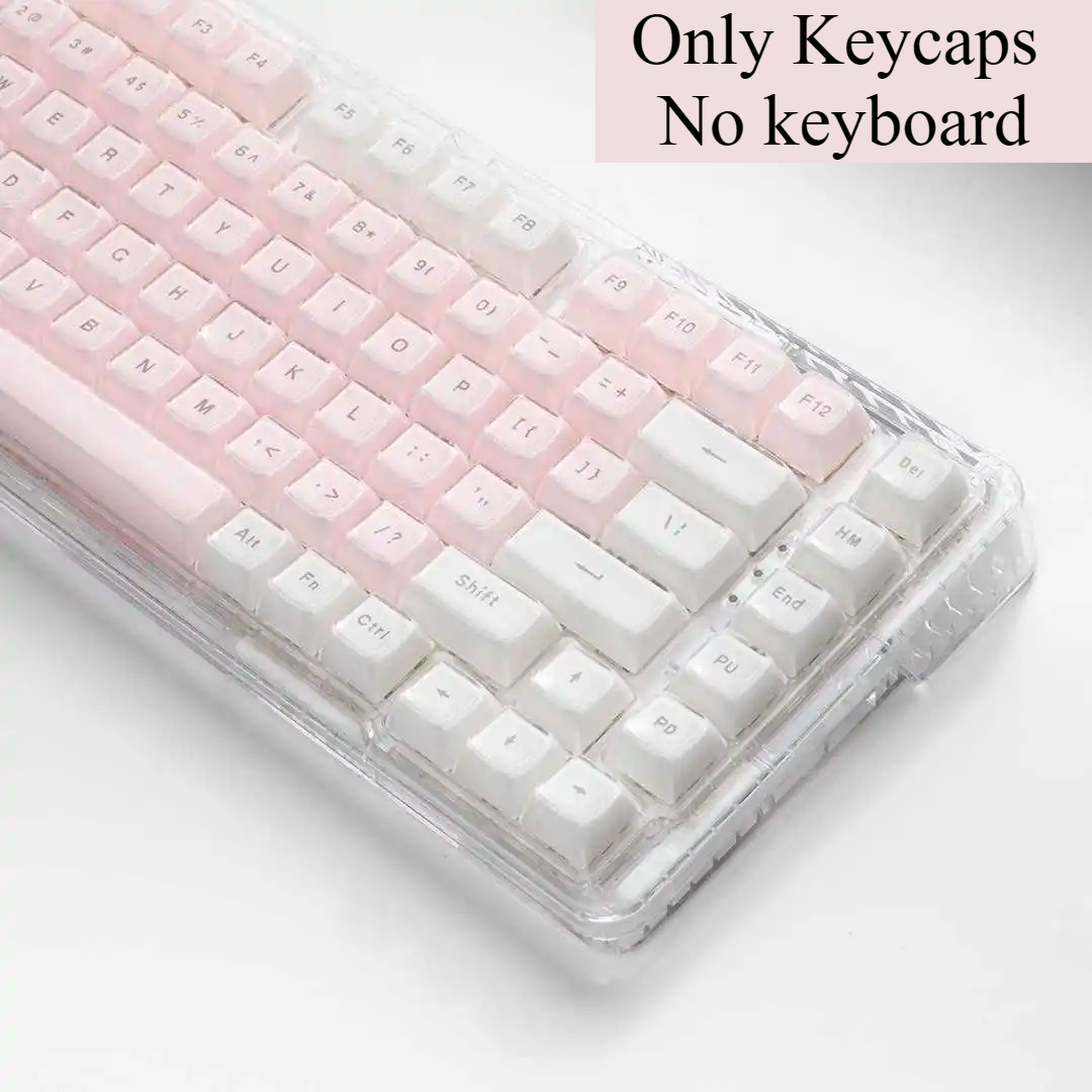 Teclas Transparentes de Crista - Pc Gaming Pink reseña y precio