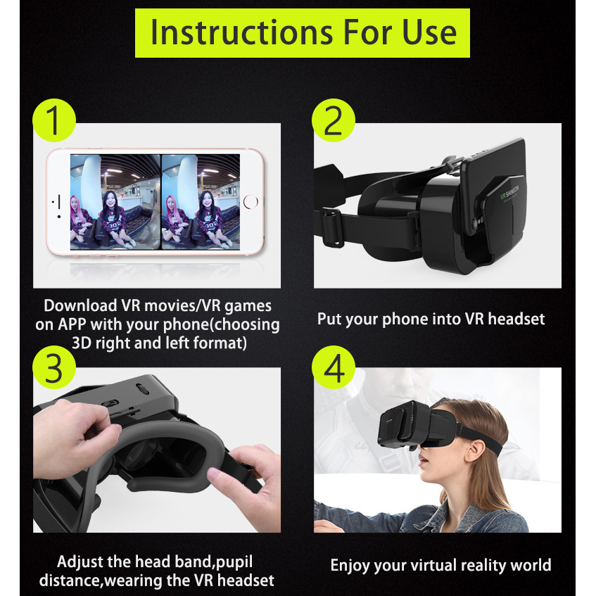Gafas VR de realidad Virtual 3 - Vr Headset Pc reseña y precio