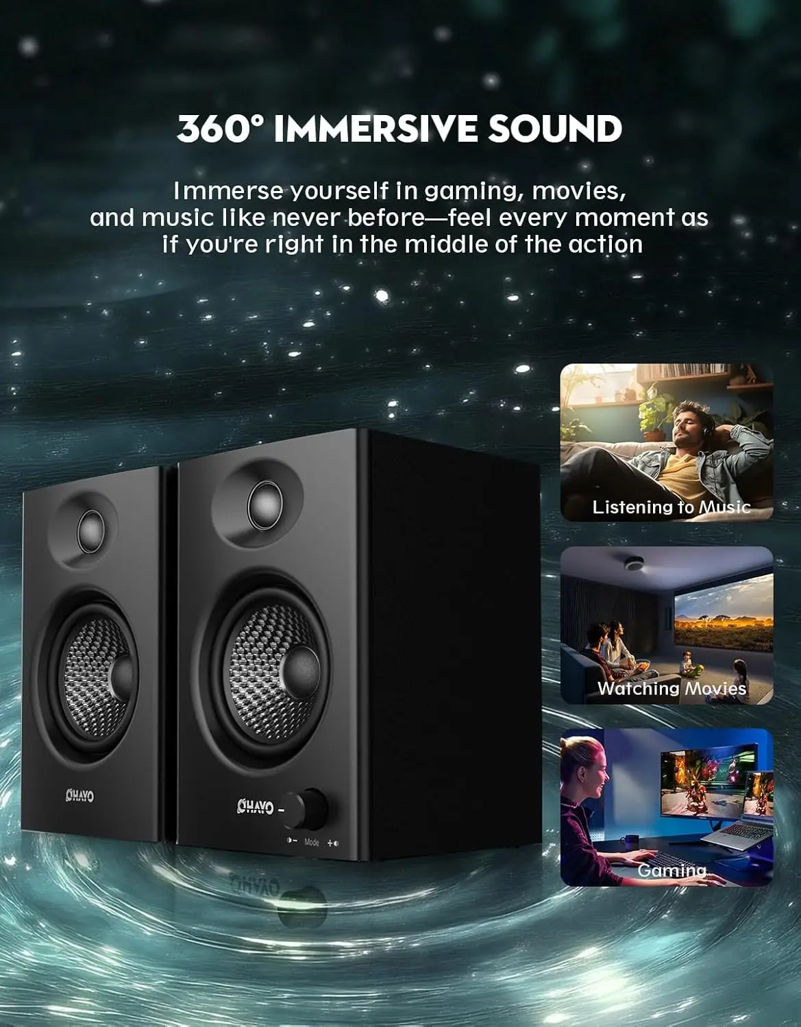 OHAYO Altavoces de Estantería  - Pc Gaming Fullset reseña y precio