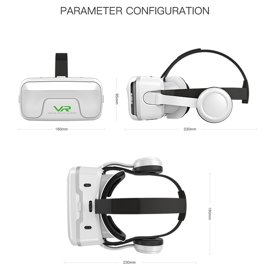 Casco VR Shinecon 10,0, gafas  - Vr Headset Pc reseña y precio