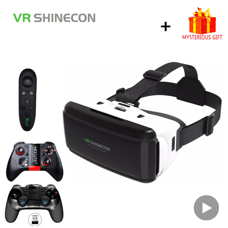 Shinecon-casco de realidad Vir - Vr Headset Pc reseña y precio