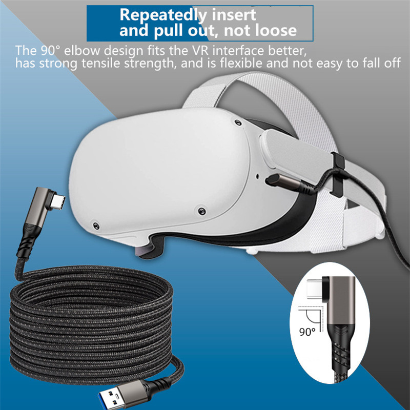 USB 3,2 Gen 2 codo 10Gbps Cabl - Vr Headset Pc reseña y precio